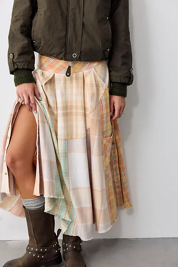 Coven Rework Midi Skirt by Free People