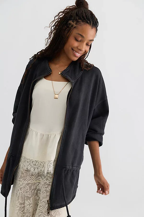 Throw on Zip-Up by Free People