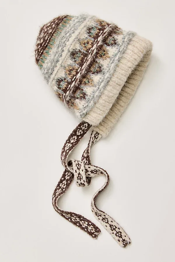 Faro Fairisle Bonnet by Free People