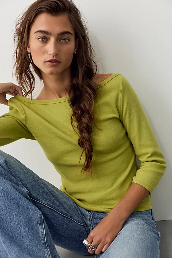We the Free Atlas Boat Neck Top by Free People