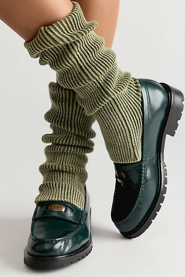 Ribbed Stirrup Legwarmer by Free People