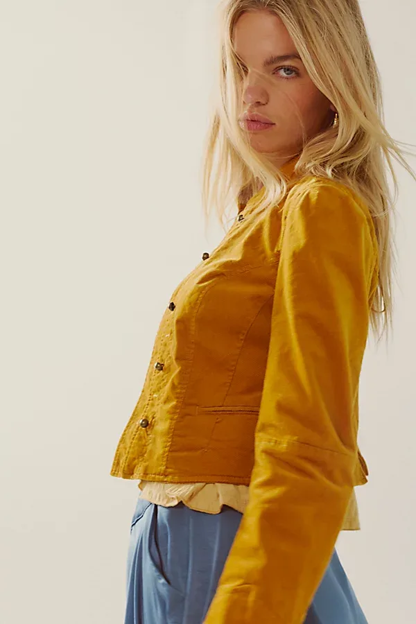 Cloud Nine Ruffle Band Jacket