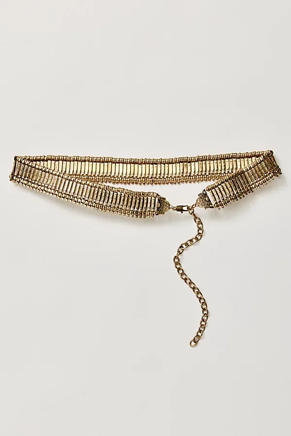 Dreamsicle Chain Belt - Brass by Free People