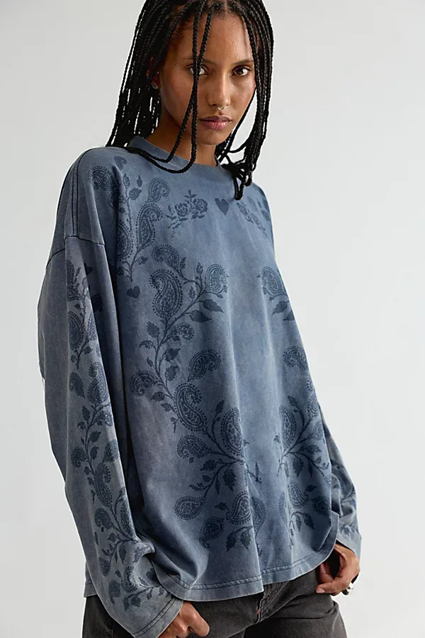 The Tales Paisley Long Sleeve Top by The Tales