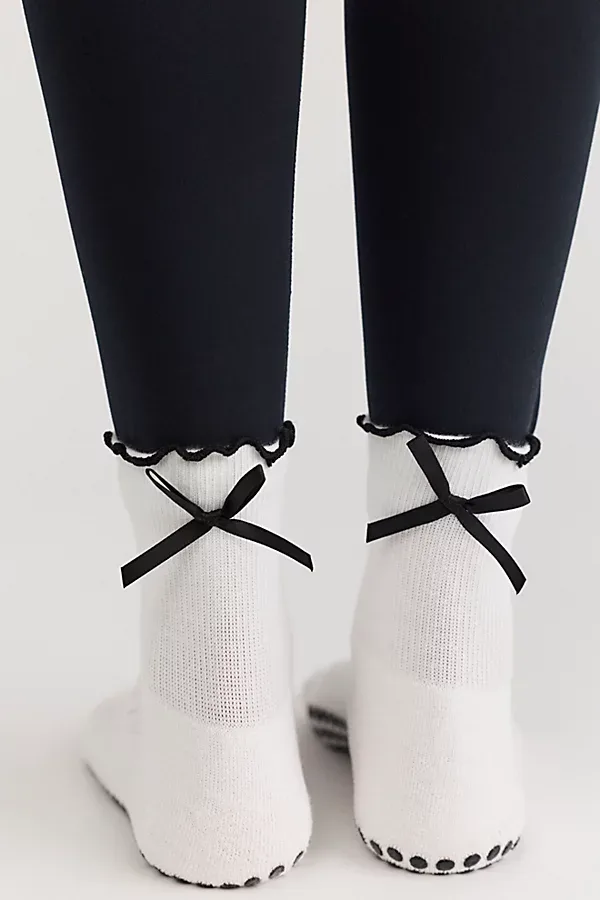 Souls. Ruffle Pilates Socks by Souls.