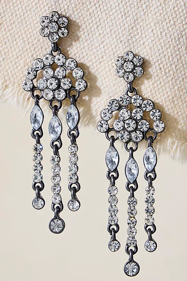 Evening Sparkle Dangle Earrings
