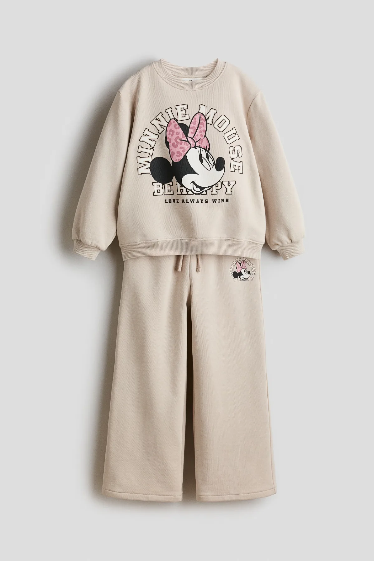 2-Piece Printed Sweatshirt and Joggers Set by H&M