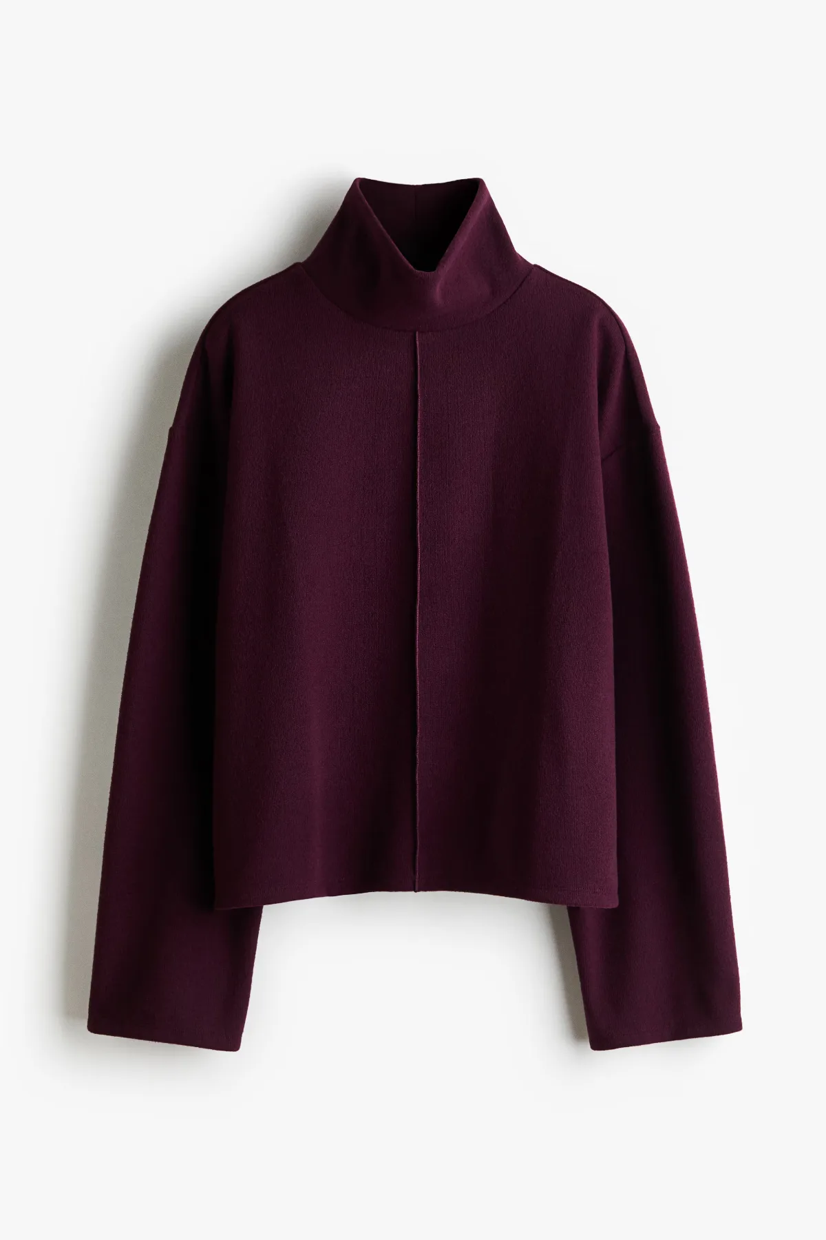 Loose-Fit Mock Turtleneck Sweater by H&M