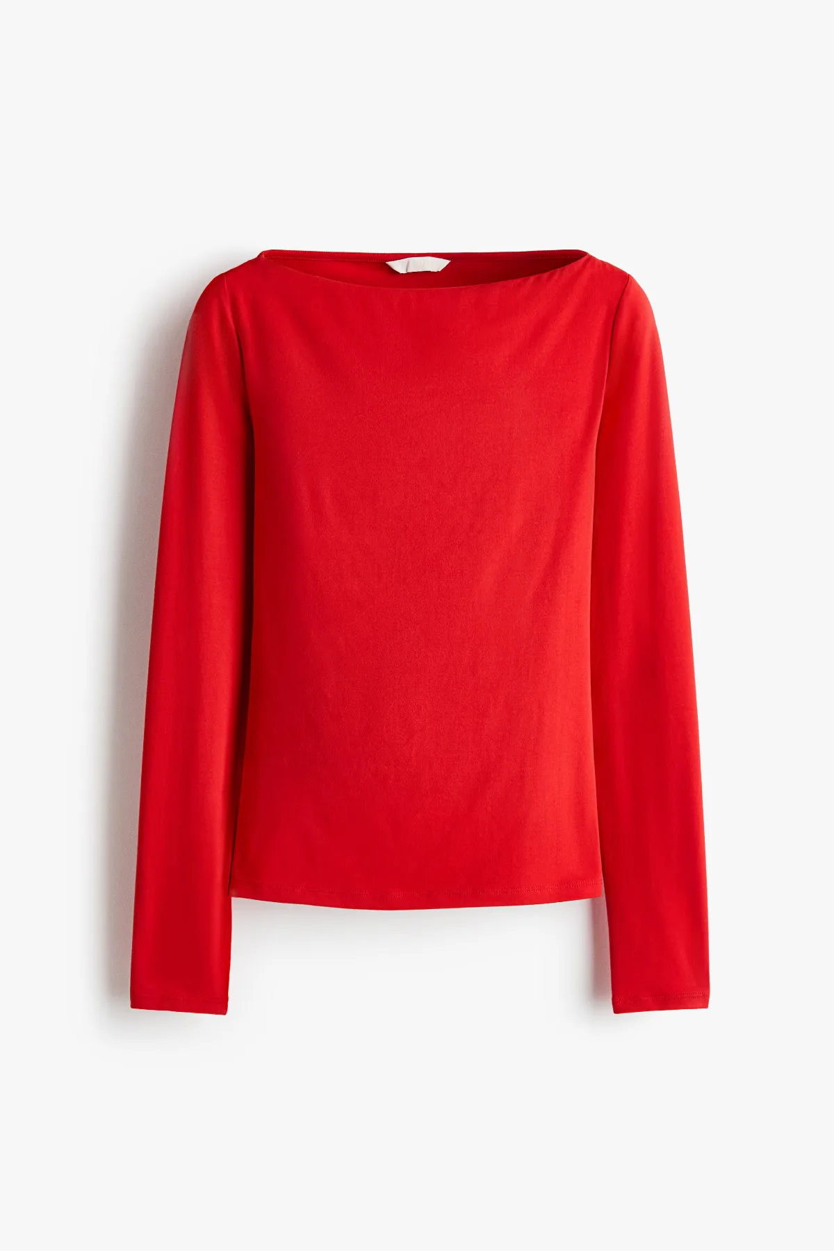 Fitted Boat-Neck Top by H&M