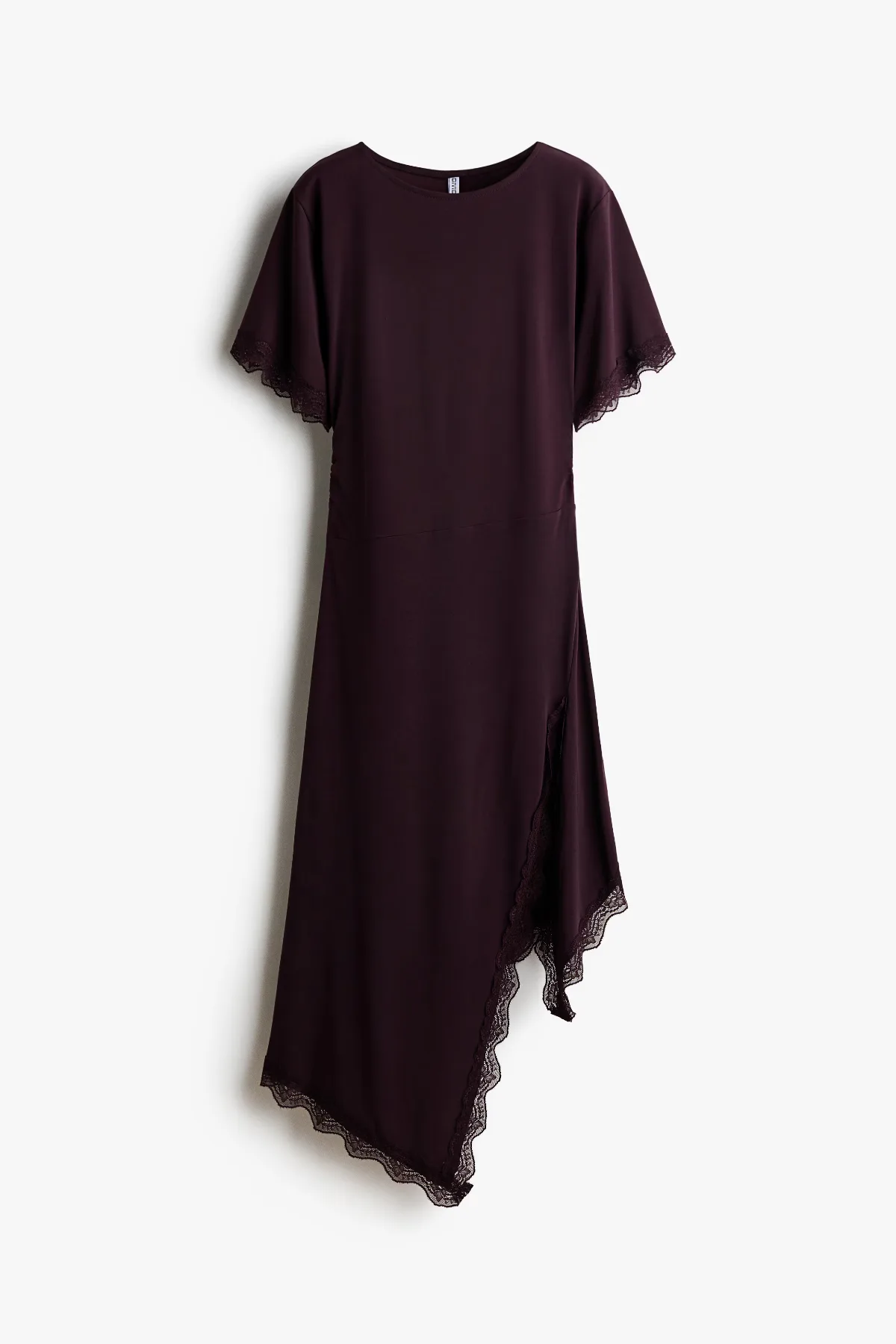 Lace-Trimmed Jersey Dress by H&M