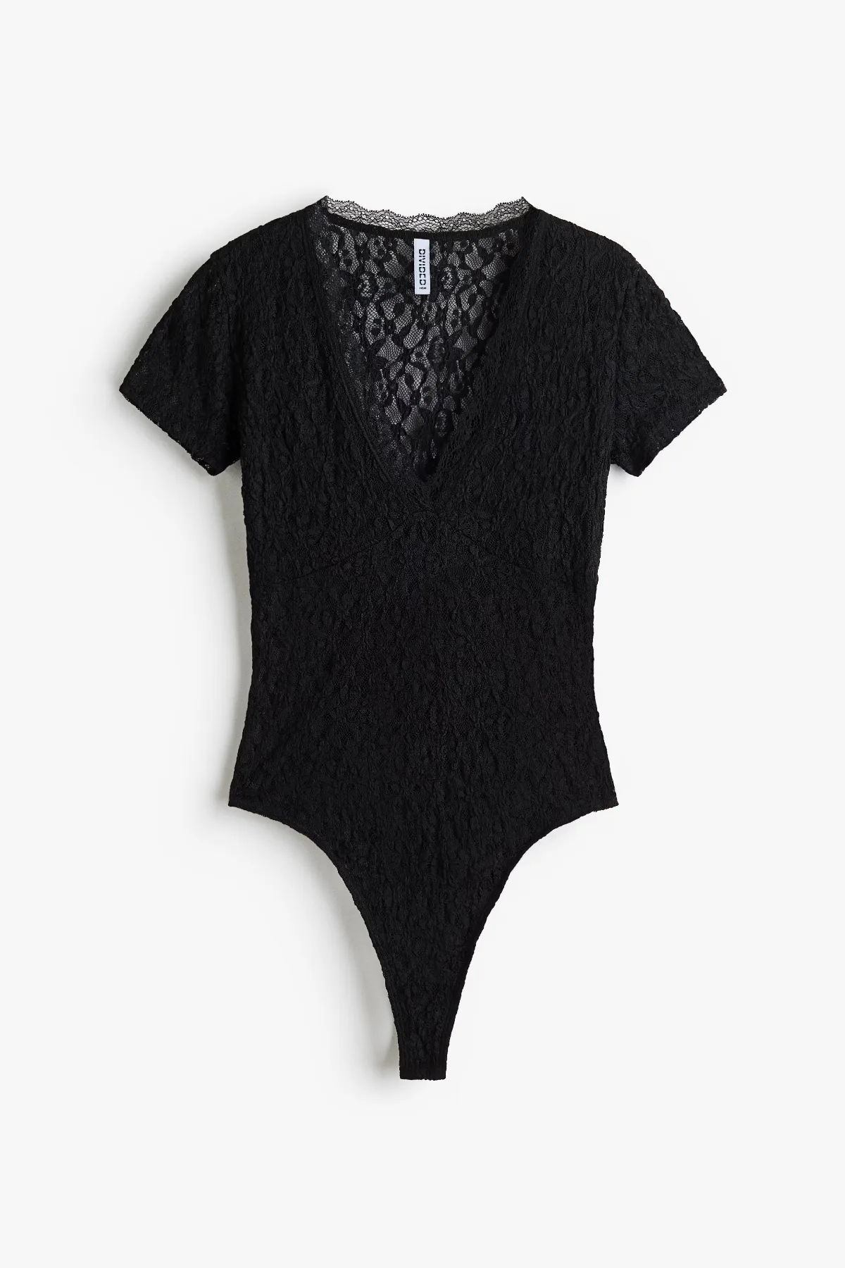 Short-Sleeved Lace Bodysuit by H&M