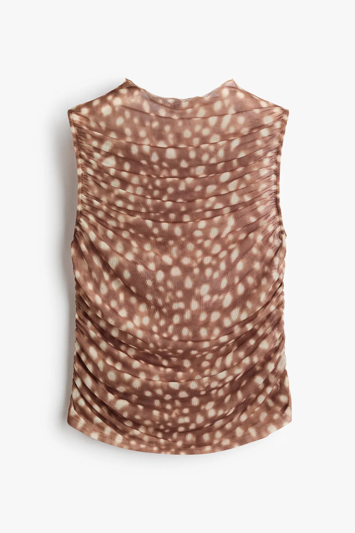 Draped Mesh Top by H&M
