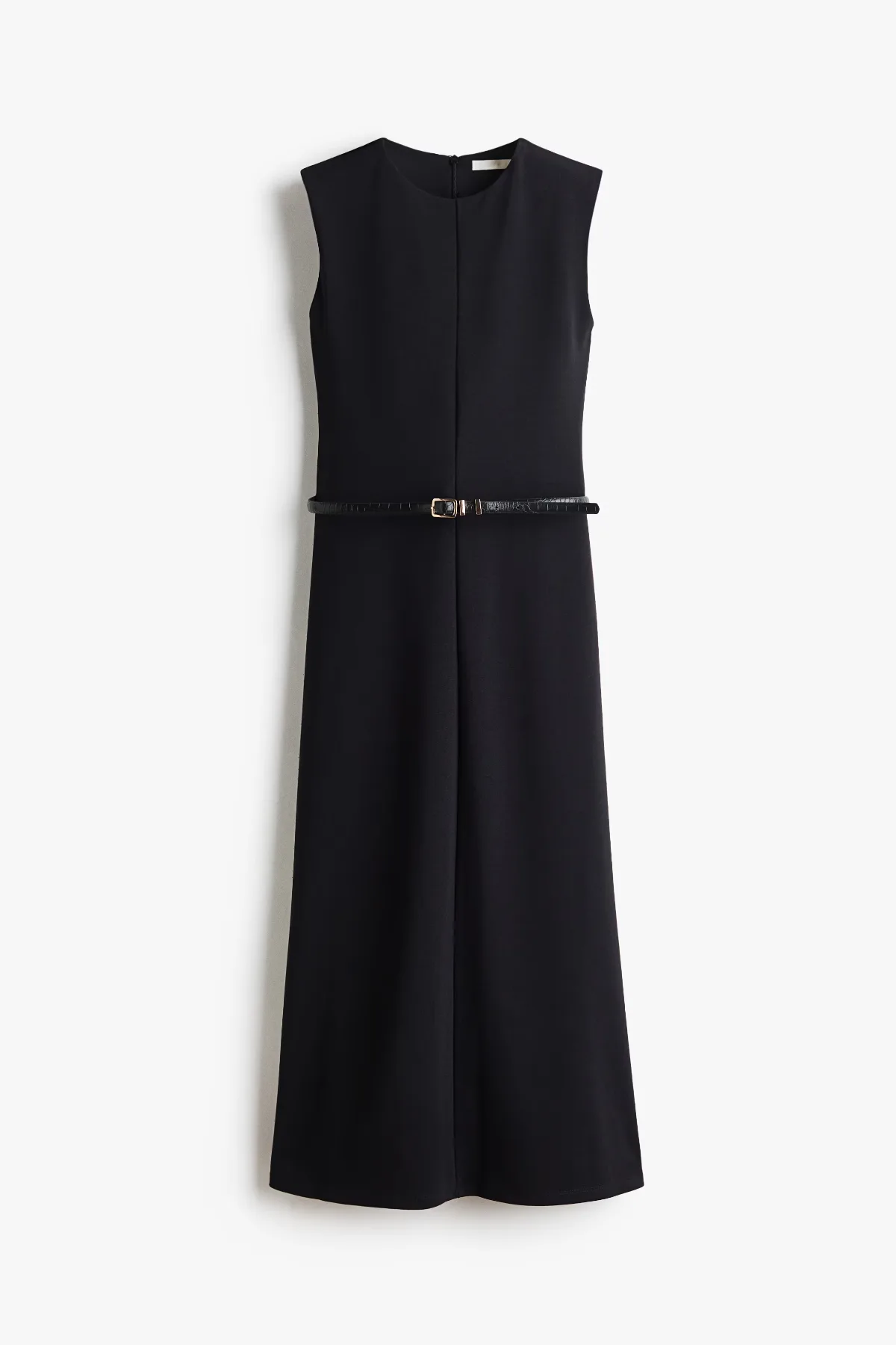 Belted Ponte Dress