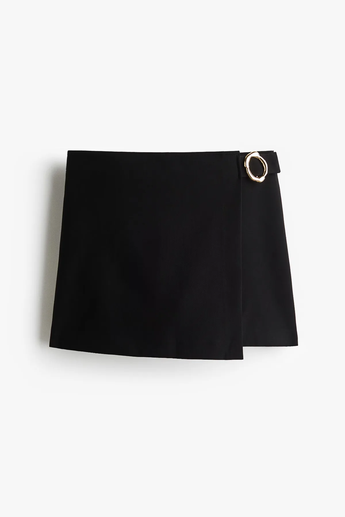 Metal-Detail Wrap Skort by H&M