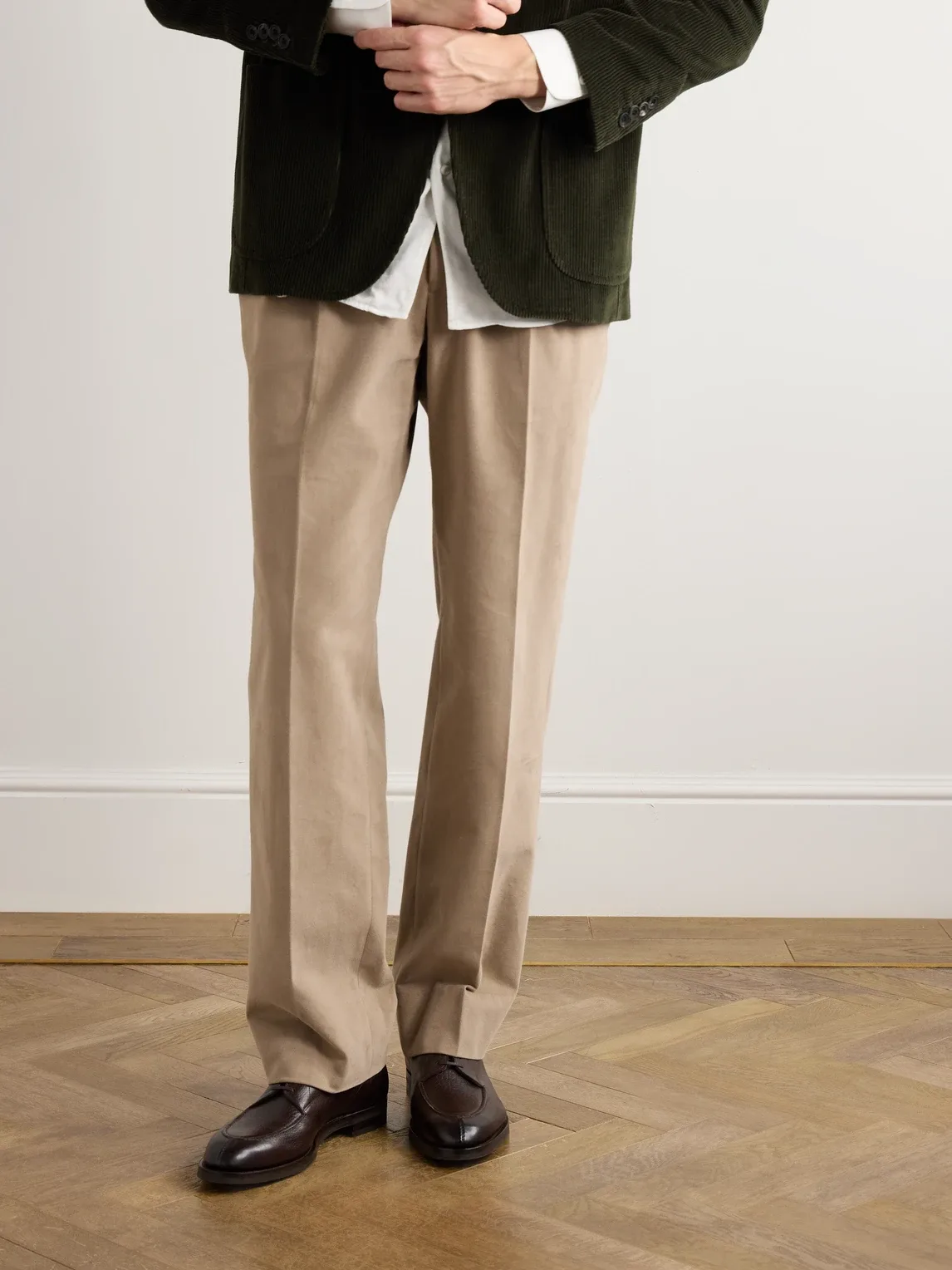 Dover Full-Grain Leather Derby Shoes by Edward Green