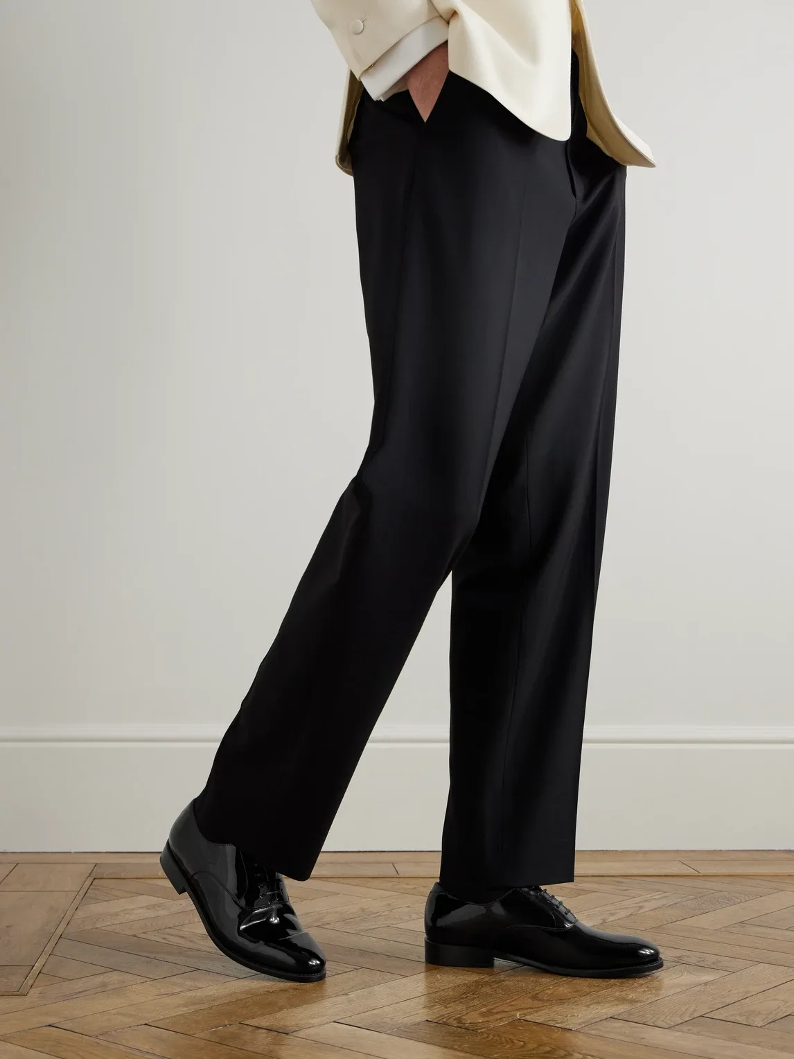 Patent-Leather Oxford Shoes by Morjas
