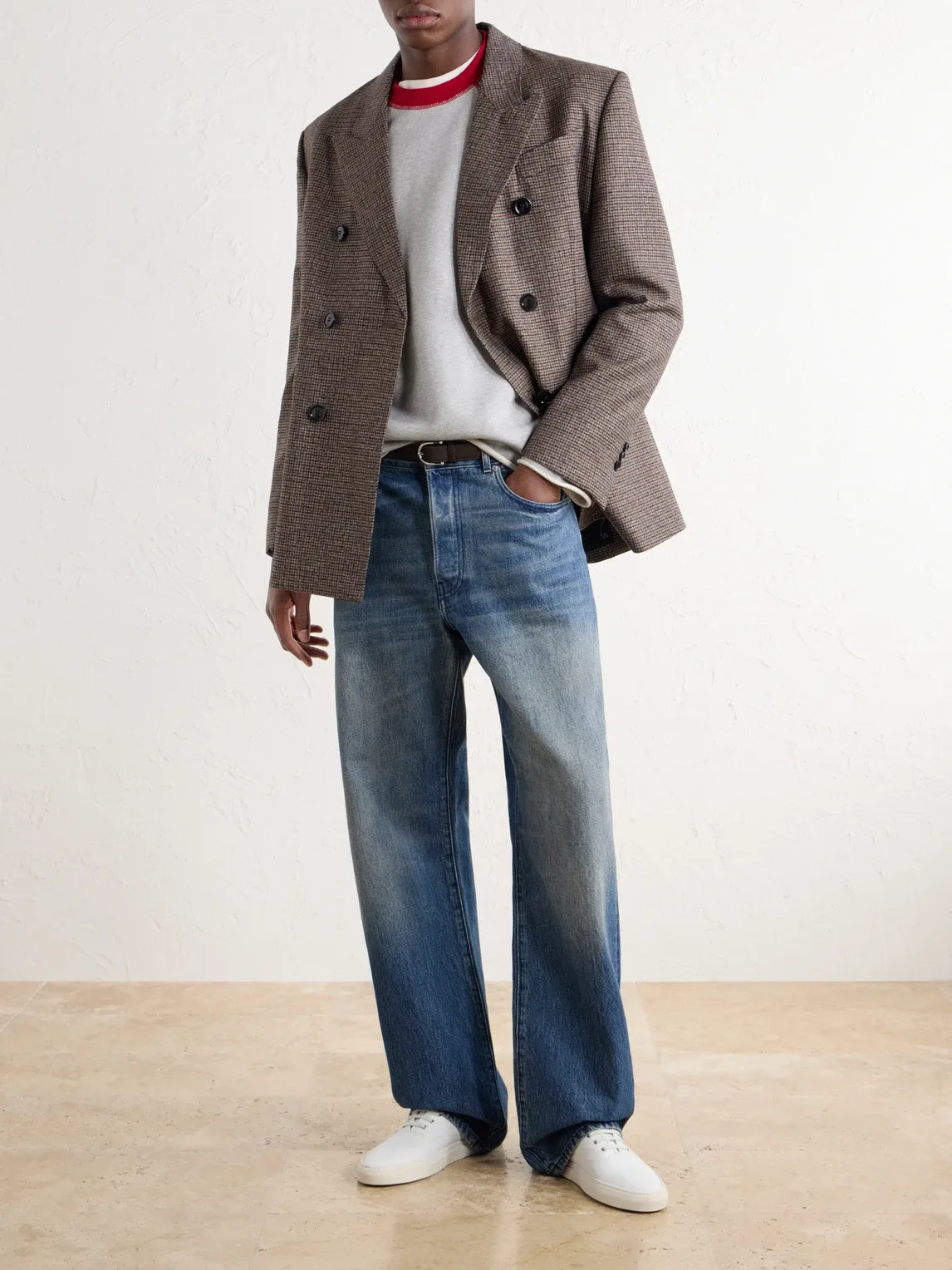 Logo-Appliquéd Cotton-Blend Jersey Sweatshirt by Ami Paris