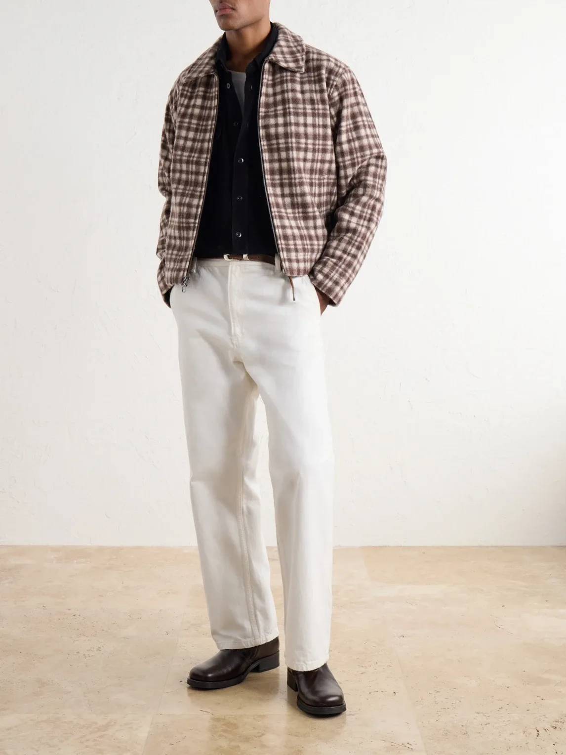 Studio Cotton-Corduroy Shirt by 3sixteen