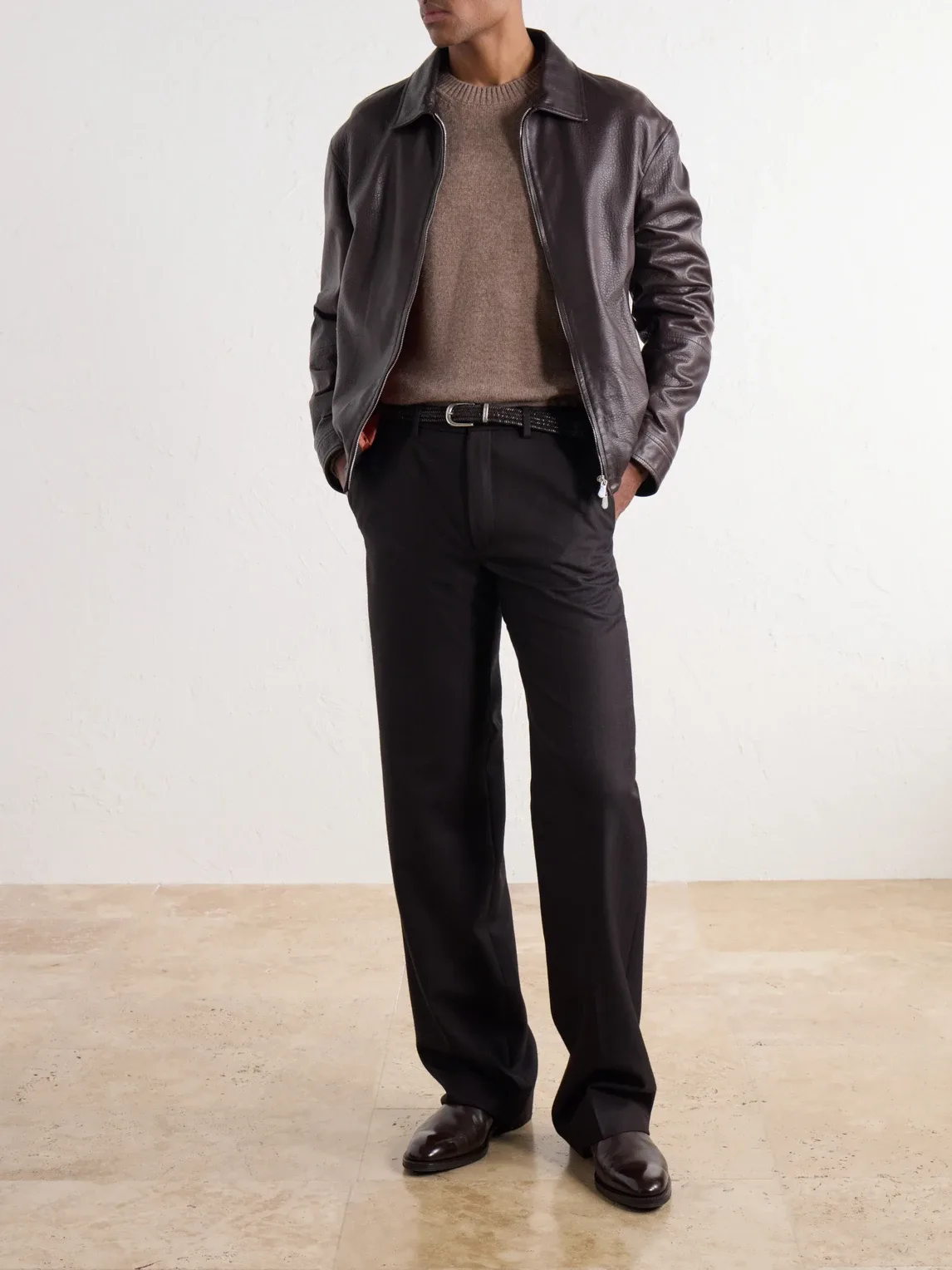 Virgin Wool and Cashmere-Blend Sweater by Boglioli