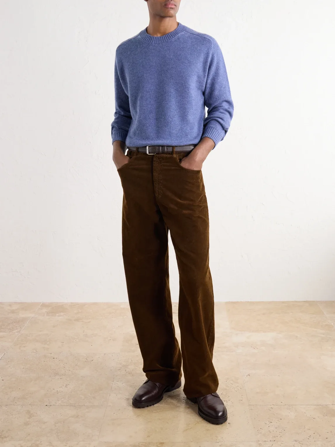 Virgin Wool and Cashmere-Blend Sweater