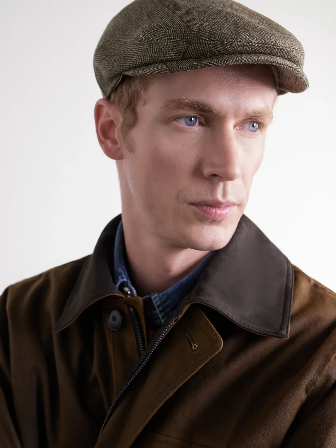 Litton Herringbone Wool-Blend Hat by Purdey