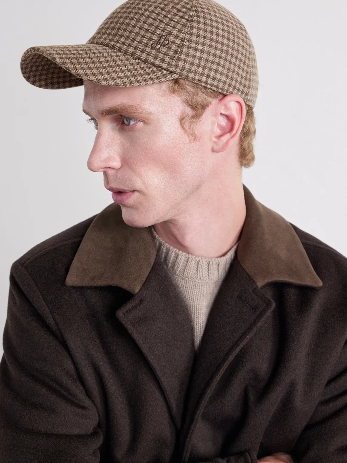 Torridon Checked Wool and Cashmere-Blend Tweed Baseball Cap by Purdey