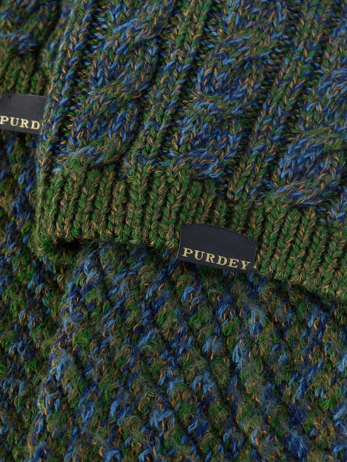 Stornoway Cable-Knit Wool-Blend Socks by Purdey