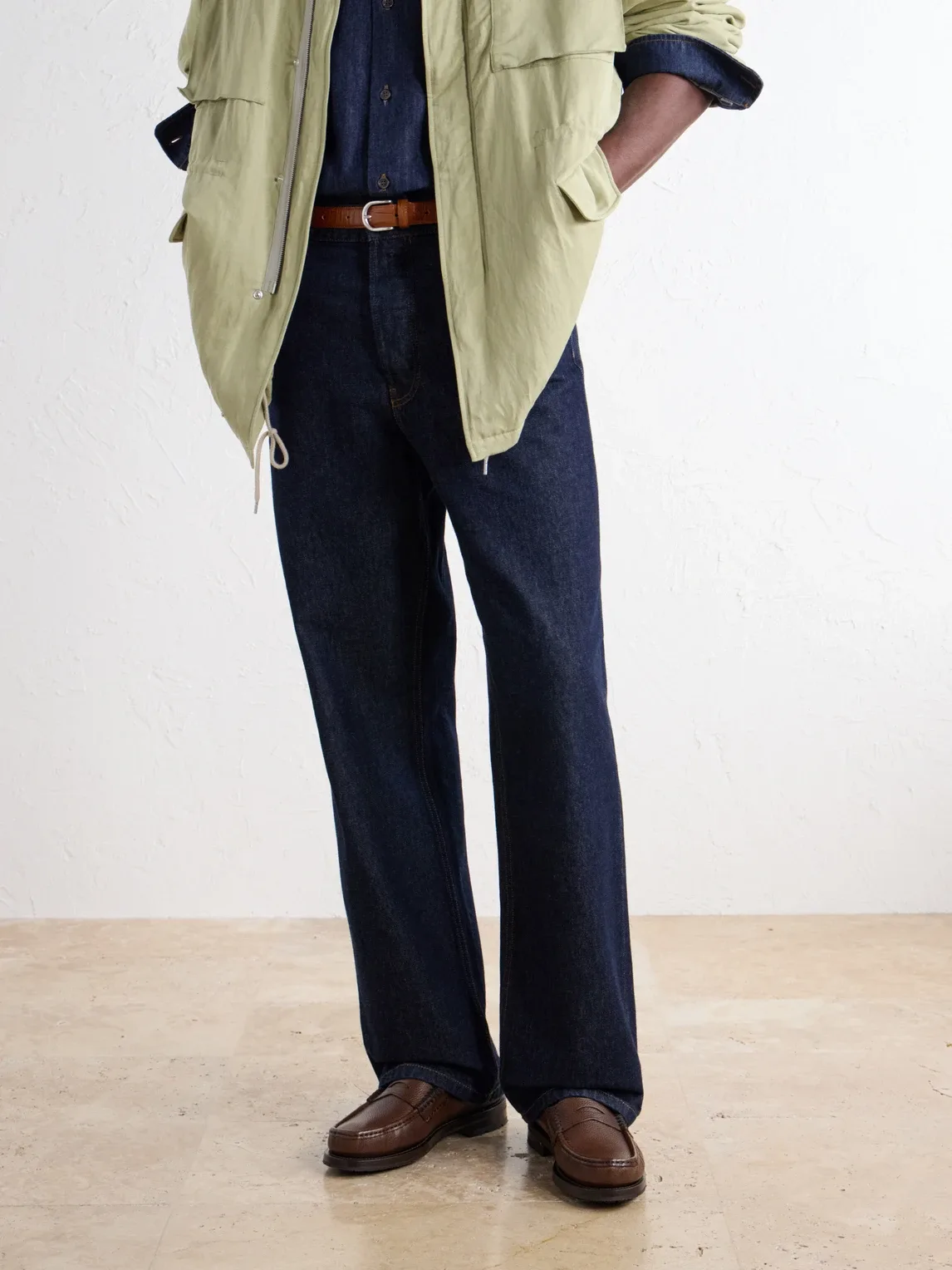 Robs Full-Grain Leather Penny Loafers by Yuketen