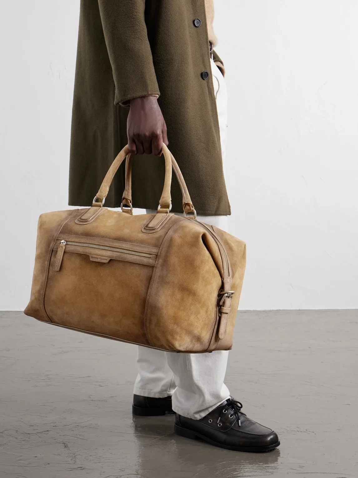 Jules/006 Suede Weekend Bag by Officine Creative