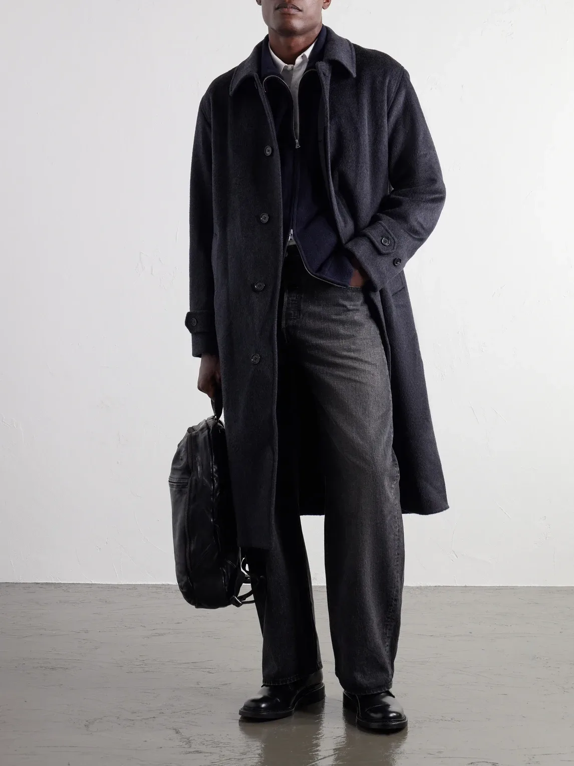 Recruit/19 Full-Grain Leather Backpack by Officine Creative
