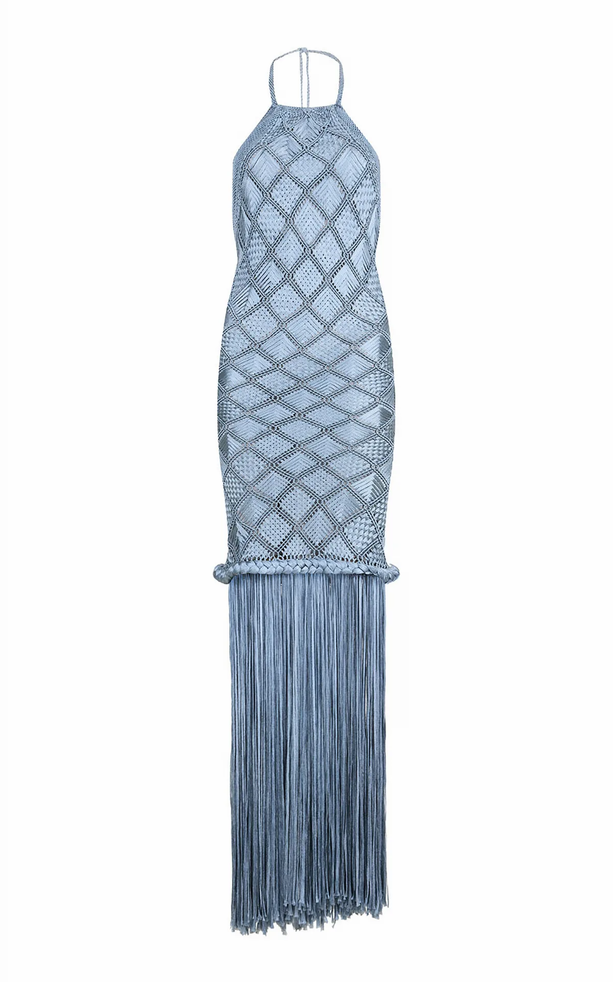 Serena Handwoven Macramé Maxi Dress by Palma Canaria
