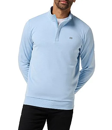 Cloud Quarter Zip 2.0 Fleece Pullover by Travismathew