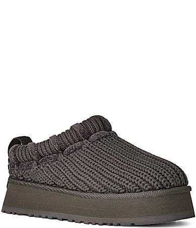 Tazz Whipstitch Knit Platform Slippers by UGG
