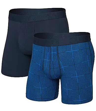 Drop Temp Cooling Cotton 6" Boxer Briefs 2-Pack by Saxx
