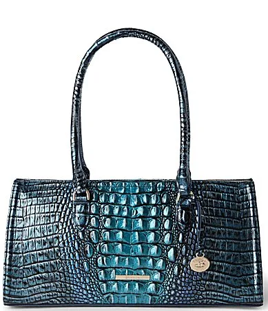 Ombre Melbourne Collection Sophia Eternal Blue East-West Satchel Bag