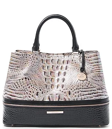Whittier Collection Denise Silk Mist Small Satchel Bag