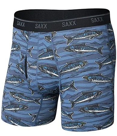 Quest Quick Dry Mesh Performance Boxer Briefs by Saxx