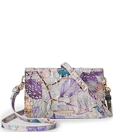 Melbourne Collection Minuette Frosted Crossbody Bag by Brahmin