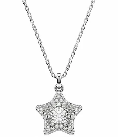 Sublima Round Cut Star Short Pendant Necklace by Swarovski