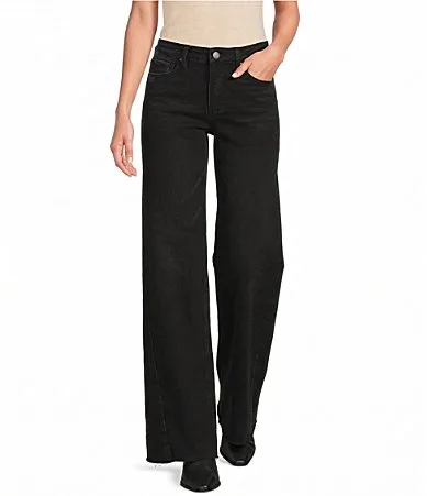 High Rise Wide Leg Jeans by Elan