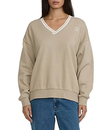 Sun Ray Oversized Brushed Fleece Sweatshirt by Billabong