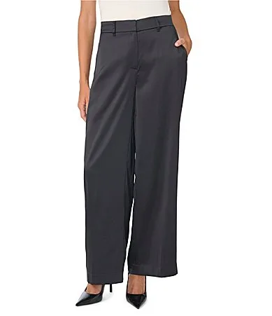 Satin Wide Leg Pants