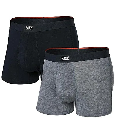 Vibe Xtra 3" Trunks 2-Pack by Saxx