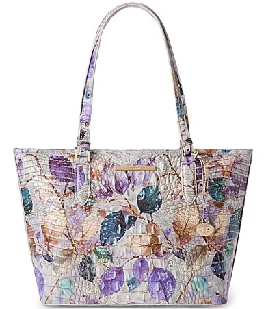Melbourne Collection Asher Frosted Leaf Medium Tote Bag