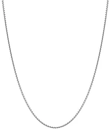 Classic Curb Cable Sterling Silver Chain Necklace by Pandora