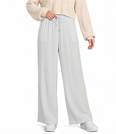 Beach Bound Stripped Wide Leg Pants by Billabong