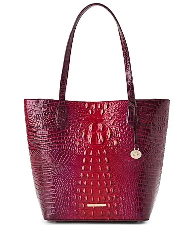 Ombre Melbourne Collection Laurel Ruby Tote Bag by Brahmin