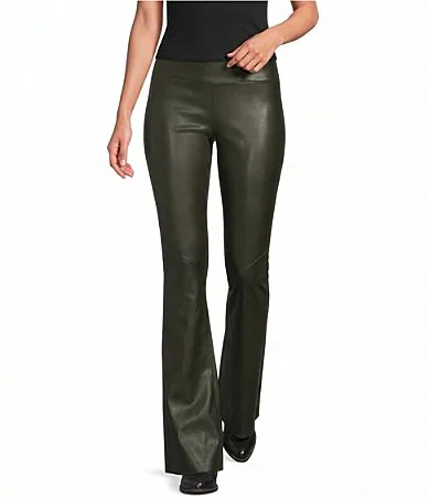Stretch Leather Bandit Pants by Double D Ranch