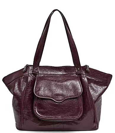 AIMEE Downtown Crinkle Leather Tote Bag by Aimee