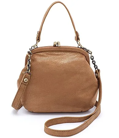 Alba Frame Kisslock Crossbody Bag